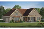 Traditional House Plan Front of Home - Gulliver Ranch Home 026D-1924 - Search House Plans and More