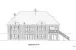 Traditional House Plan Rear Elevation - Gulliver Ranch Home 026D-1924 - Search House Plans and More