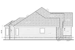 Ranch House Plan Left Elevation - 026D-1999 - Shop House Plans and More