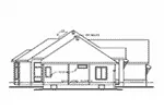 Modern Farmhouse Plan Left Elevation - Sinclair Creek Country Home 026D-2013 - Shop House Plans and More