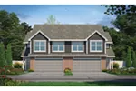 Multi-Family House Plan Front of Home - Colbourne Springs Duplex 026D-2025 - Search House Plans and More
