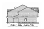 Multi-Family House Plan Right Elevation - Colbourne Acres Multi-Family 026D-2026 - Search House Plans and More