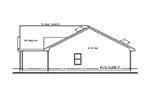 Traditional House Plan Right Elevation - 026D-2176 - Shop House Plans and More