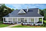 Acadian House Plan Front Photo 02 - 028D-0114 - Shop House Plans and More
