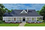 Acadian House Plan Front Photo 03 - 028D-0114 - Shop House Plans and More