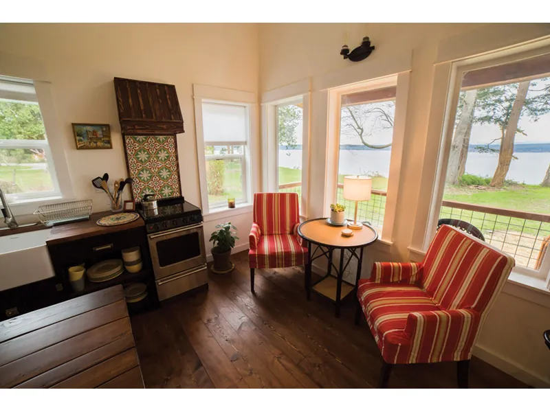 European House Plan Kitchen Photo 04 - Watervista Vacation Home 032D-0709 - Shop House Plans and More