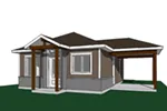 Craftsman House Plan Front Image - Fenton Craftsman Home 032D-0815 - Search House Plans and More