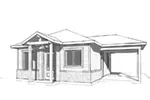 Craftsman House Plan Front Image of House - Fenton Craftsman Home 032D-0815 - Search House Plans and More
