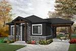 Craftsman House Plan Front Photo 02 - Fenton Craftsman Home 032D-0815 - Search House Plans and More