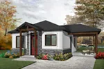 Craftsman House Plan Front Photo 03 - Fenton Craftsman Home 032D-0815 - Search House Plans and More