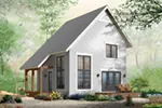 Arts & Crafts House Plan Front Photo 01 - Ingleside Prairie Style Home 032D-0935 - Search House Plans and More