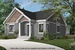 English Cottage House Plan Front of House 032D-1063