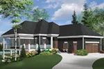 Rustic House Plan Front Photo 02 - 032D-1087 - Shop House Plans and More