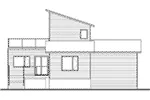 Modern House Plan Rear Elevation - Joshua Modern Home 032D-1108 - Search House Plans and More