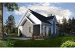 Country House Plan Front of Home - 032D-1144 - Shop House Plans and More