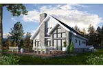 Country House Plan Rear Photo 02 - 032D-1144 - Shop House Plans and More