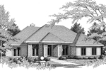 House Plan Front of Home 051D-0152