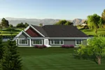 Country House Plan Rear Photo 01 - Martin Pines Ranch Home 051D-0749 - Shop House Plans and More