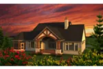 European House Plan Rear Photo 01 - Madden Country Craftsman Home 051D-0795 - Shop House Plans and More