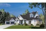 Waterfront House Plan Front Photo 05 - Blueridge Overlook Rustic Home 055D-0940 - Search House Plans and More