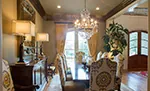 Traditional House Plan Dining Room Photo 01 - Carminda Luxury European Home 055D-0957 - Search House Plans and More
