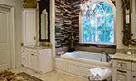 Traditional House Plan Master Bathroom Photo 03 - Carminda Luxury European Home 055D-0957 - Search House Plans and More