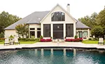 Traditional House Plan Rear Photo 01 - Carminda Luxury European Home 055D-0957 - Search House Plans and More