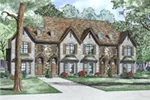 Traditional House Plan Front of House 055D-1015