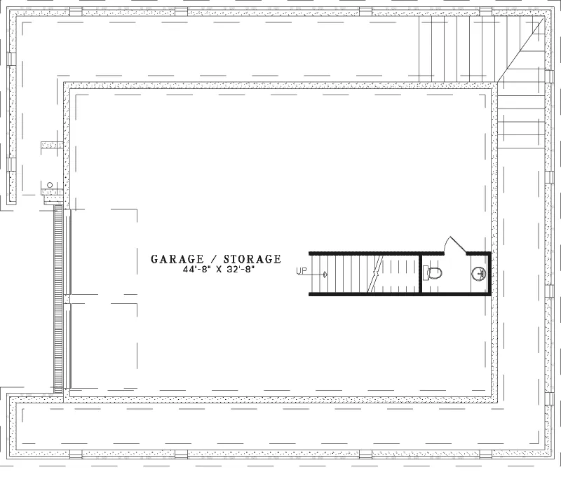 Lowcountry House Plan Lower Level Floor - 055D-1079 - Shop House Plans and More