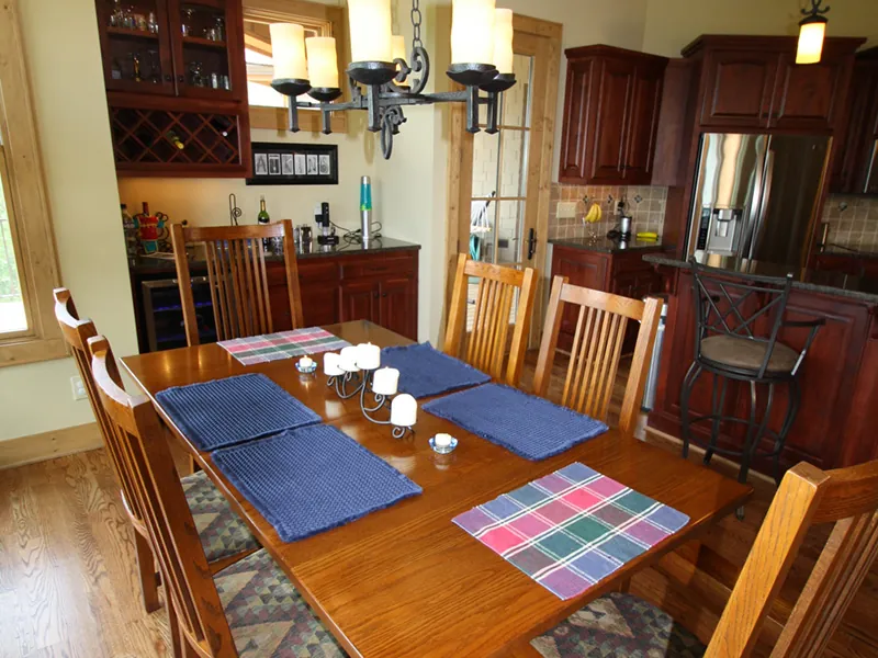 Arts & Crafts House Plan Dining Room Photo 01 - 056D-0118 - Shop House Plans and More