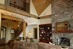 Arts & Crafts House Plan Great Room Photo 02 - 056D-0118 - Shop House Plans and More