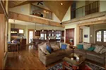 Arts & Crafts House Plan Great Room Photo 03 - 056D-0118 - Shop House Plans and More