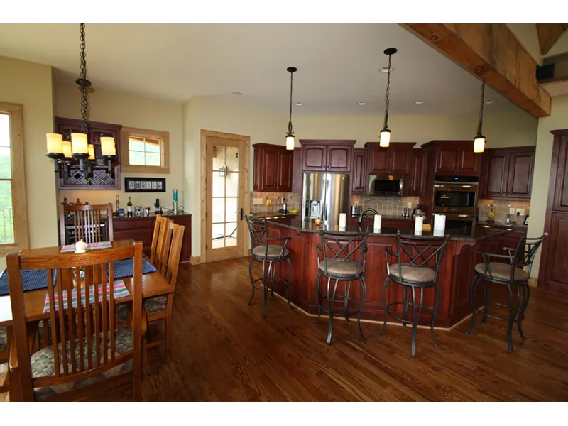 Arts & Crafts House Plan Kitchen Photo 01 - 056D-0118 - Shop House Plans and More