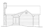 Cabin & Cottage House Plan Rear Elevation - Mill River Cottage Home 058D-0195 - Shop House Plans and More