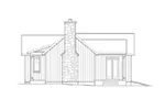 Lake House Plan Right Elevation - Gatehill Rustic Cabin Home 058D-0202 - Search House Plans and More
