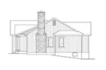 Rustic House Plan Right Elevation - Kemp Woods Country Home 058D-0204 - Search House Plans and More