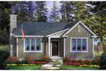 Country House Plan Front of Home - Lakes Cove Country Cabin 058D-0205 - Shop House Plans and More