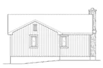 Country House Plan Rear Elevation - Lakes Cove Country Cabin 058D-0205 - Shop House Plans and More