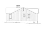 Country House Plan Right Elevation - Lakes Cove Country Cabin 058D-0205 - Shop House Plans and More