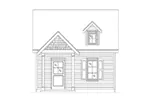 Cabin & Cottage House Plan Front Elevation - Orsen Creek Country Cabin 058D-0209 - Shop House Plans and More