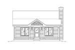 Arts & Crafts House Plan Front Elevation - 058D-0212 - Shop House Plans and More
