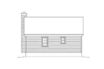 Arts & Crafts House Plan Rear Elevation - 058D-0212 - Shop House Plans and More