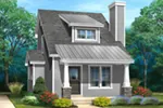 Country House Plan Front of Home - 058D-0214 - Shop House Plans and More