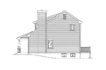 Country House Plan Right Elevation - 058D-0214 - Shop House Plans and More