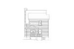 Cabin & Cottage House Plan Rear Elevation - 058D-0215 - Shop House Plans and More