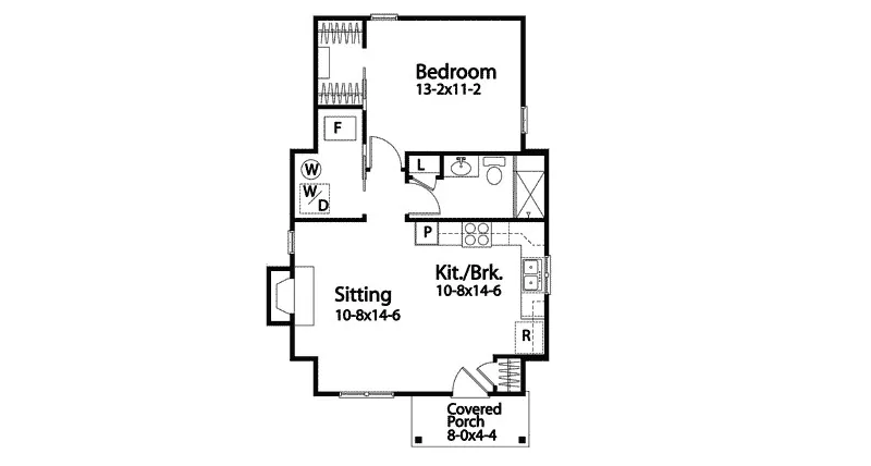 Vacation House Plan First Floor - 058D-0216 - Shop House Plans and More