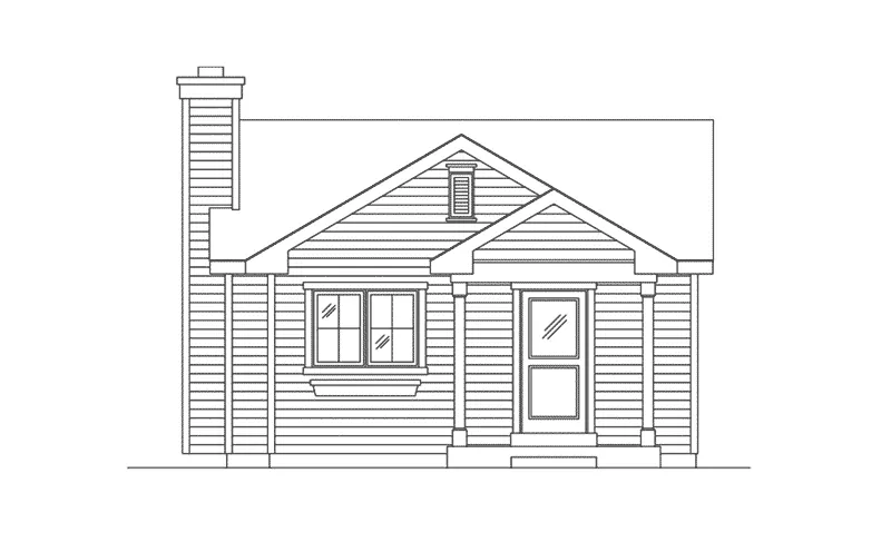Vacation House Plan Front Elevation - 058D-0216 - Shop House Plans and More