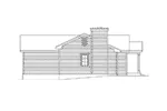 Vacation House Plan Left Elevation - 058D-0216 - Shop House Plans and More