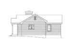 Vacation House Plan Right Elevation - 058D-0216 - Shop House Plans and More