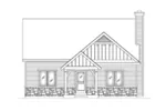 Vacation House Plan Front of Home - 058D-0218 - Shop House Plans and More